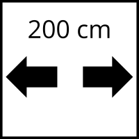 200 cm