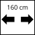 160 cm