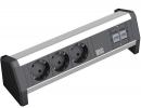 Desk Power Strip 3x stroom + 2x data