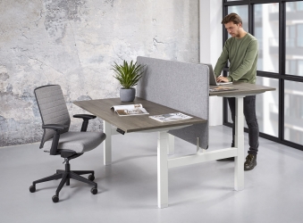 Zit/sta duo Business elektrisch 2 x (140x80 cm) 