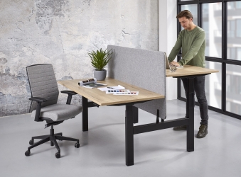 Zit/sta duo Business elektrisch 2 x (140x80 cm) 