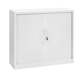 Roldeurkast 105x120x43cm + 2 legborden