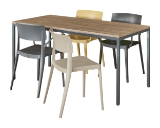 Kantoortafel 120x60cm  Multibase-S