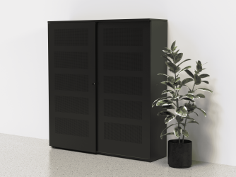 Akoestische schuifdeurkast 194 cm hoog (5 OH)