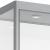 Vitrine met onderkast 200x100x40cm 349