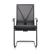 Slede vergaderstoel met mesh rug 71174