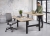 Zit/sta duo Business elektrisch 2 x (160x80 cm) 47587