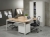 Bureau- vergadertafel Q-bic 160x160cm 76000