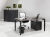 Bureautafel Q-bic  180cm, 90cm diep 76016