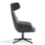 Fauteuil met hoofdsteun en armleuningen 75014