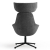 Fauteuil met hoofdsteun en armleuningen 75011