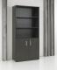 Half open houten kast Manage-it 200x90x42